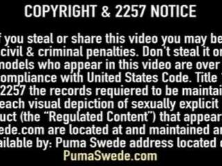 Dom Smoker Puma Swede Pussy Fucks sexually aroused X rated movie Slave Claudia Valentine&excl;