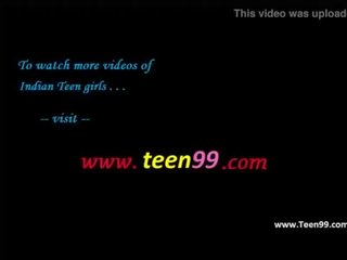 Teen99.com - indian sat dragă smooching suitor în afara