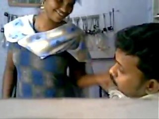Tamil kylä mademoiselle aikuinen klipsi kanssa pomo sisään mobile myymälä