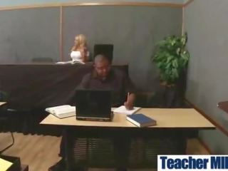 (kayla kayden) elegant Teacher With Big Juggs In Hard x rated video Scene vid-16